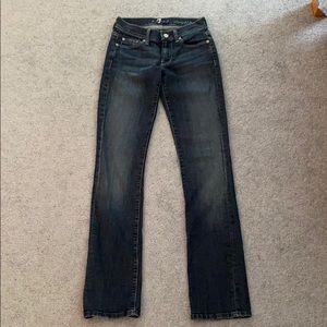 7 For All Mankind straight leg jeans